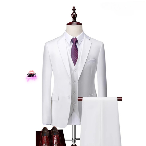 High End 3 Piece Modern Business Suit