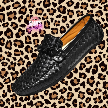 Luxury Leather Slip On Loafers