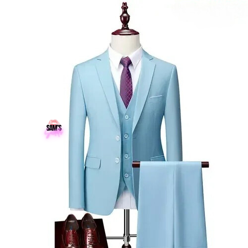 High End 3 Piece Modern Business Suit